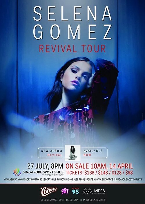 selena gomez revival album cover poster